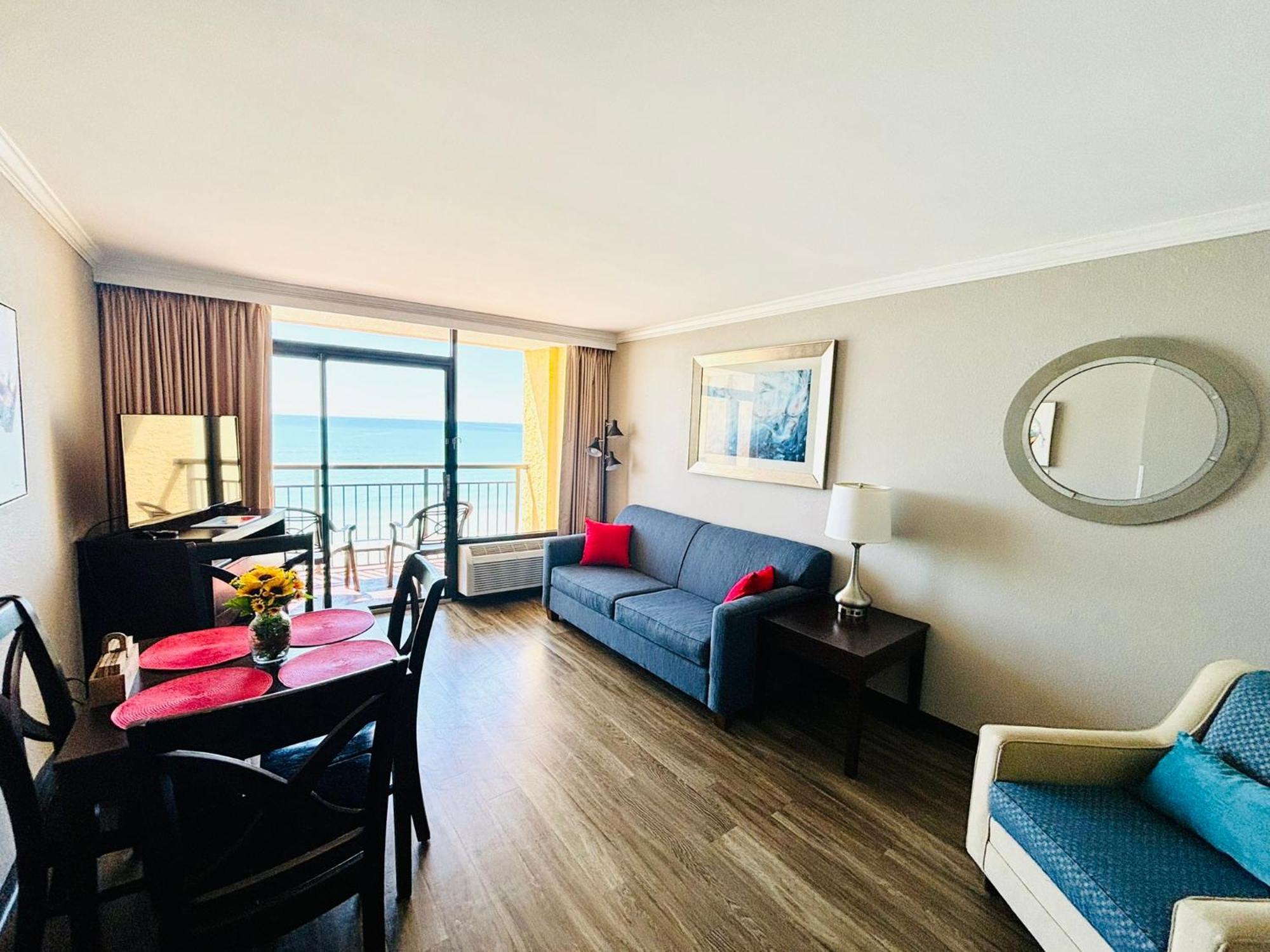Azure Bliss Oceanfront Condo Sleeps 6 Myrtle Beach Eksteriør bilde