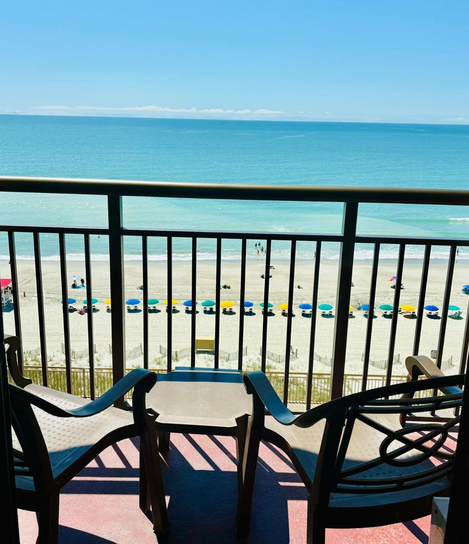 Azure Bliss Oceanfront Condo Sleeps 6 Myrtle Beach Eksteriør bilde